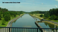 der moderne Main-Donau-Kanal