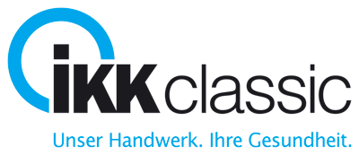 Logo "IKK classic - Unser Handwerk. Ihre Gesundheit"